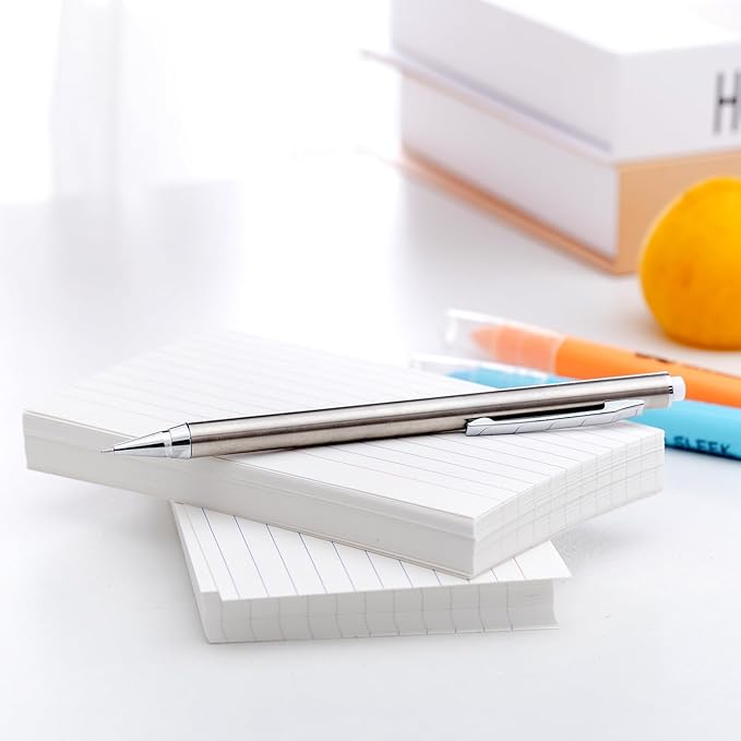 Mr. Pen- Lined Index Cards, 300 Cards, White, 3x5, Bulk Ruled Index Cards, Flash Cards Ruled for School, College, Office, Home Organization, Durable Study To Do List Note Cards with Ruled Lines