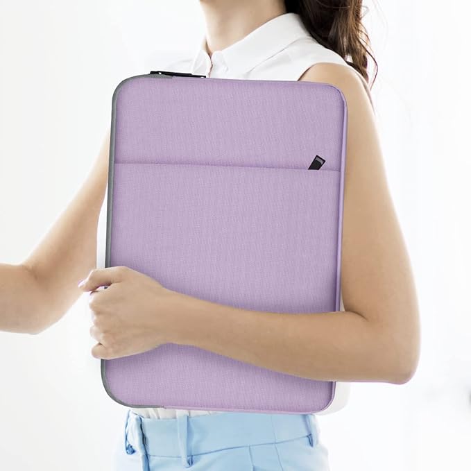 15.6 16 inch Laptop Case Sleeve for HP 15.6 Laptop, HP Omnibook 16, Lenovo Yoga 7i 16/Ideapad Pro 16/Legion Pro 16, Dell Inspiron Plus 16, Samsung Galaxy Book 16 Computer Bag(Purple)