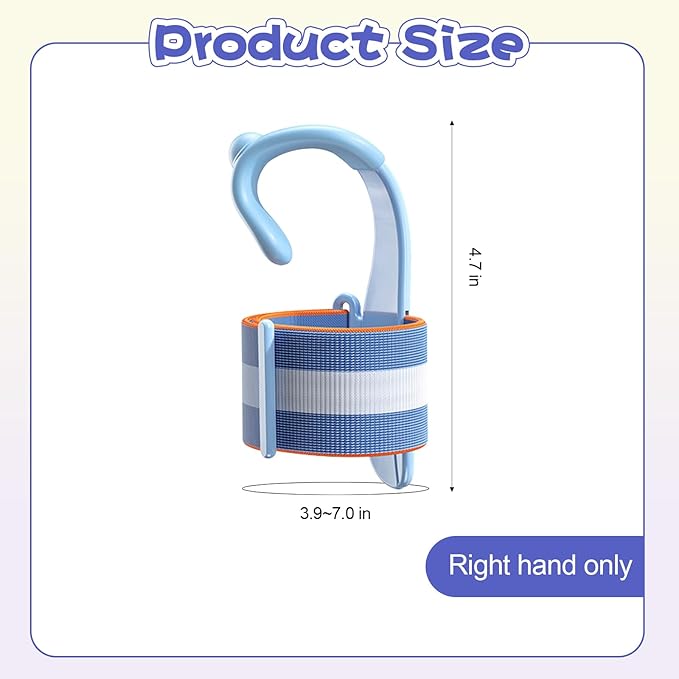 Pencil Grips for Kids Handwriting, Pencil Holder for Kids with Adjustable Wrist Support, Toddler Pencil Grip for Preschool and Kindergarten Writing Practice