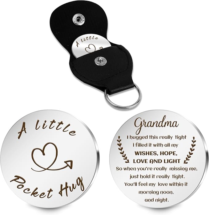 Pocket Hug Token Valentines Day Gifts For Him Graduation Gifts Back To School Gifts 2026 Eatser Basket Stuffer Keepsake