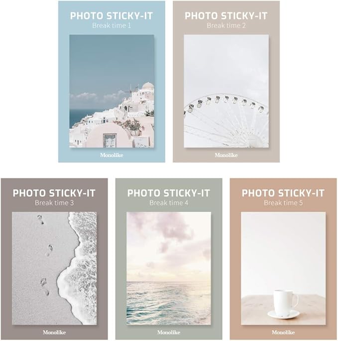 Sticky 5P Set - E (Break time)