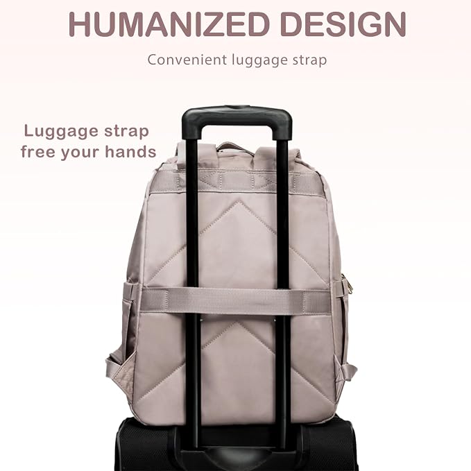 VANKEAN 17.3Inch Laptop Backpack for Women Large Capacity | Waterproof Backpacks Stylish Travel Bags Casual Daypacks for College, Business