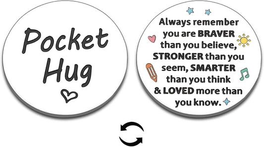 4th 5th 6th Grade Back to School Gifts for Boys Girls, First Day of School Gifts of Kindergarten, Dorm Room Essentials for Girls, Inspirational Pocket Hug School Supplies for Kindergarten Preschoo