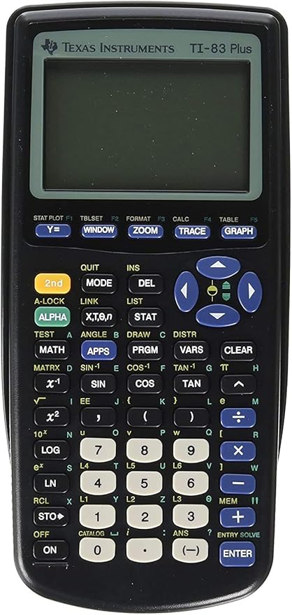 Texas Instruments TI-83 Plus Graphing Calculator (Renewed)