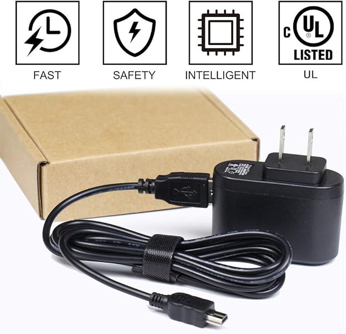FouceClaus Power Adapter Charger for Texas Instruments TI-84 Plus CE/TI-84 Plus/TI-Nspire CX/CX CAS/TI-89 Titanium Calculators, Compatible with Texas TI-84 Plus C Silver Edition