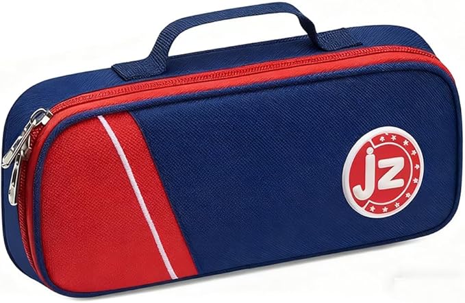 Large Capacity Pencil Case, Premium Oxford Pencil Pouch, Kawaii Cute Pen Case Stationery Bag for Girl Boy Teen Aesthetic School Supplies, Makeup Bag, Box Organizer for Office Desk Accessories, Red
