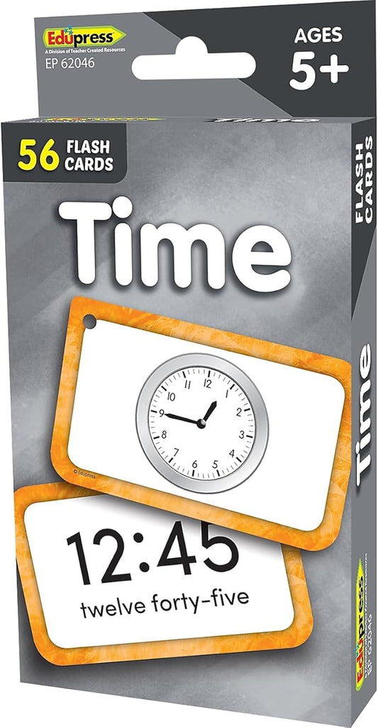 Teacher Created Resources Time Flash Cards (EP62046)