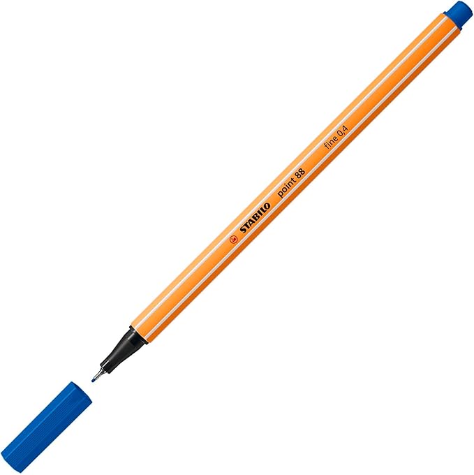 STABILO Fineliner point 88 - ColorParade - Assorted Colours - 20 pcs