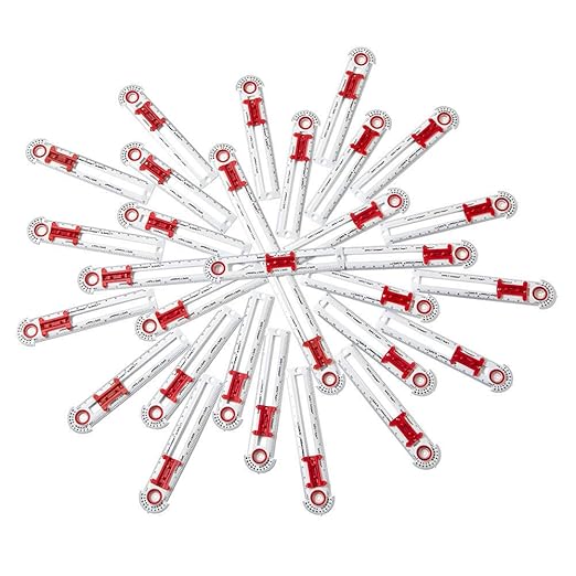 hand2mind Safe-T Compass, Bullseye Compass for Kids Math, Clear Plastic Compass for Drawing, Safety Kids School Supplies, Homeschool Supplies (Set of 30)