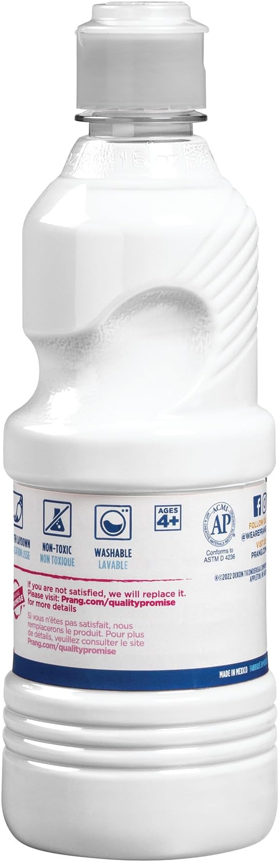 Prang Washable Tempera Paint, White, 16 Oz., 1 Count