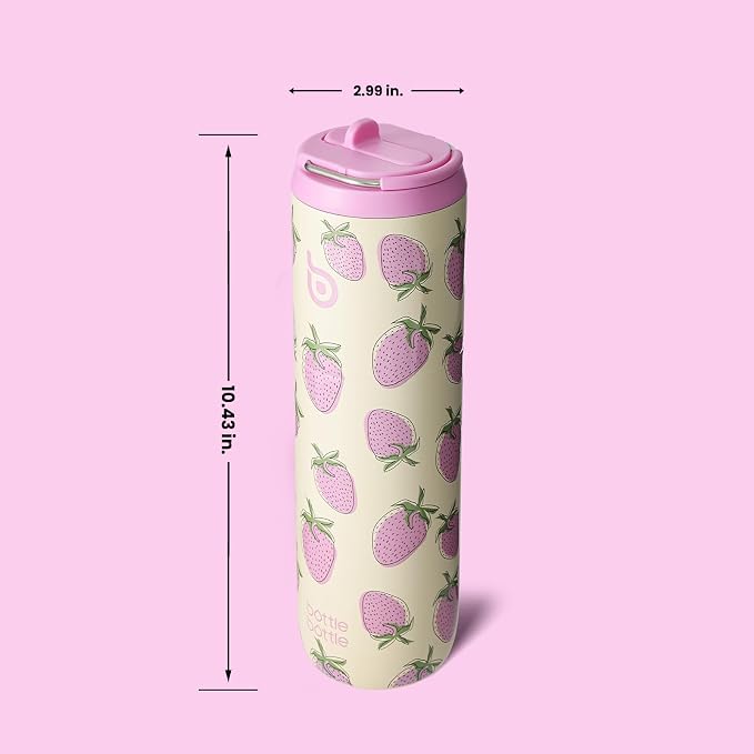BOTTLE BOTTLE Insulated Water Bottle 24oz with Straw Lid and Handle Sports | for Travel Gym school,Stainless Steel Water Bottles,Double-Wall,Vacuum Metal,Leak Proof,BPA-Free