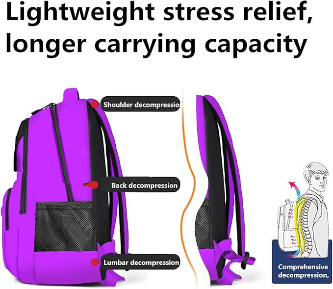 Casual Lightweight Backpacks for Boys & Girls, School Bookbags, 15 "Laptop Backpack, Travel Bag (212ud)