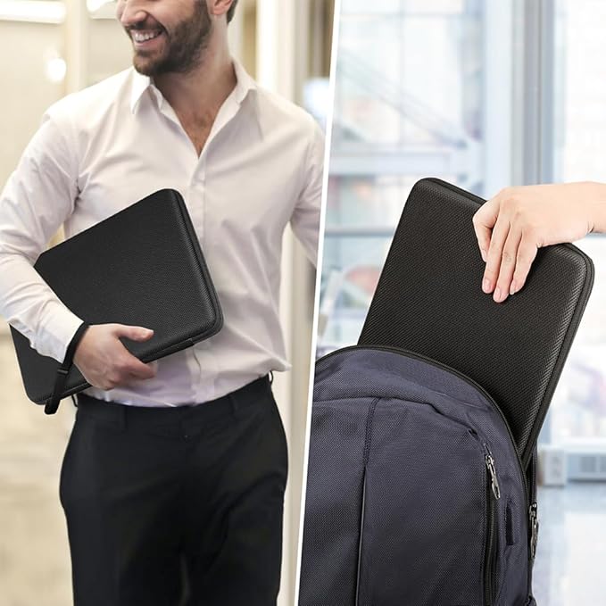 FINPAC Hard Laptop Sleeve Case for MacBook Neo A18 Pro,13 inch MacBook Air 2026 M5/M4/M3/M2/M1,14 inch MacBook Pro 2026 M5/M4/M3/M2 Pro/Max,Waterproof Case for Dell,Surface Laptop,HP,Acer,Black | Hard