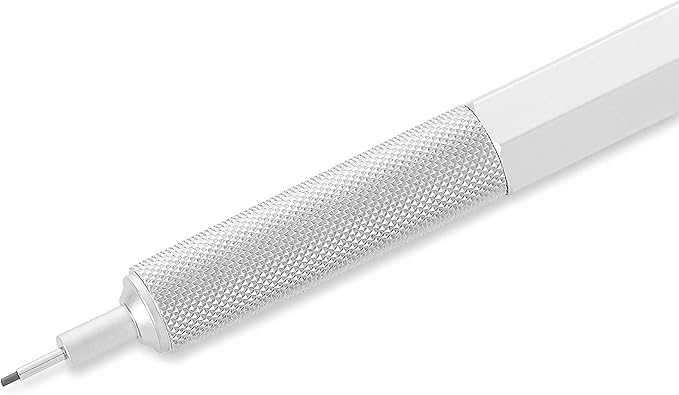 rOtring 600 Mechanical Pencil, 0.7 mm Lead, Silver Metal Barrel - For Technical Writing, Drawing, Sketching
