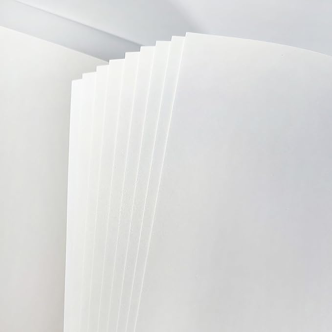 A4 Blank Loose Leaf Refill Paper 290x210mm - 135 Sheets 100GSM Notepaper - 4-Hole Punch for A4 4-Ring Binders - Thick, Premium Quality for Note Taking, Journaling & Office Use