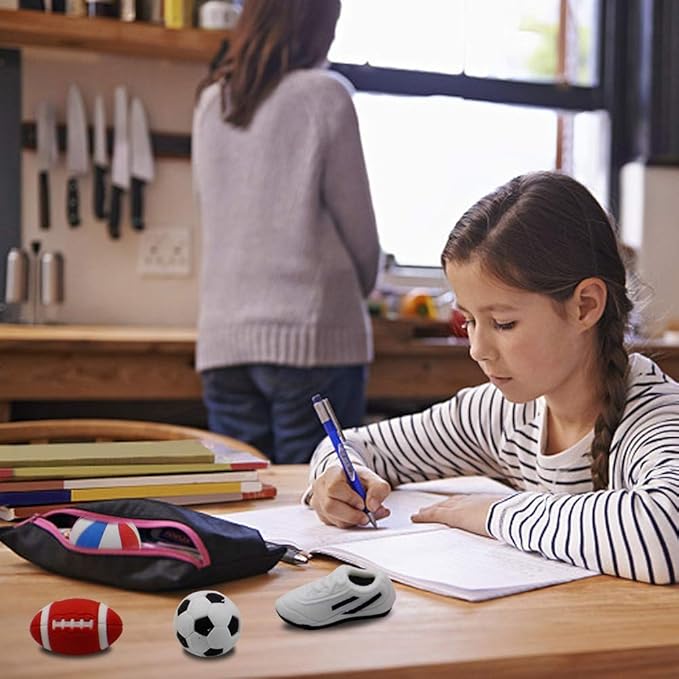 Cllayees 72 Pcs Assorted Animal Pencil Erasers Desk Pets, Bulk Mini Pencil Erasers Gifts for Classroom Prizes Reward Goodie Bag Easter Egg Fillers Party Favors (Animal and Car)