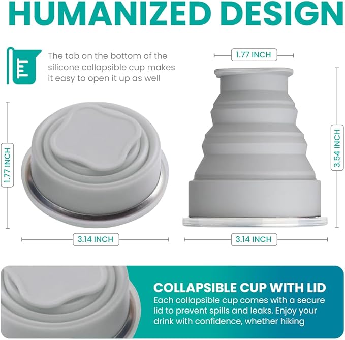 Silicone Collapsible Cup 200ml
