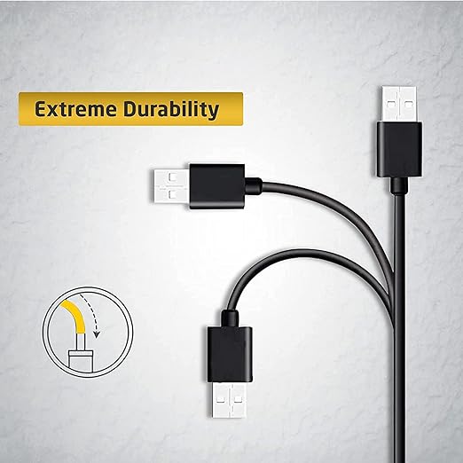 (10-Pack) Mini USB Cable for TI 84 Plus CE Calculator - USB Charge and Data Cord Compatible with Texas Instruments TI84 Plus CE, TI-84 Plus, TI 89 Titanium, TI Nspire CX Graphing Calculator (6-Feet)