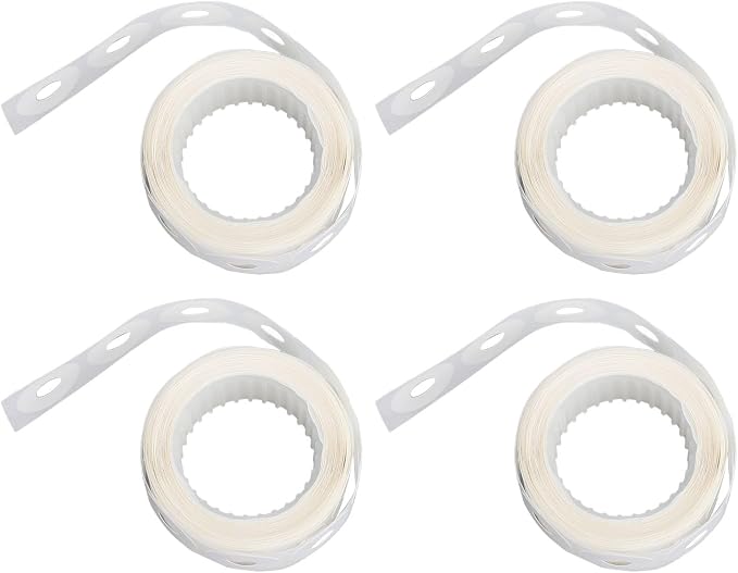generic Hole Punch Reinforcement Labels, PVC Water Proof Stickers for Loose Leaf Paper Repair, with Double Sided Adhesive for DIY Projects