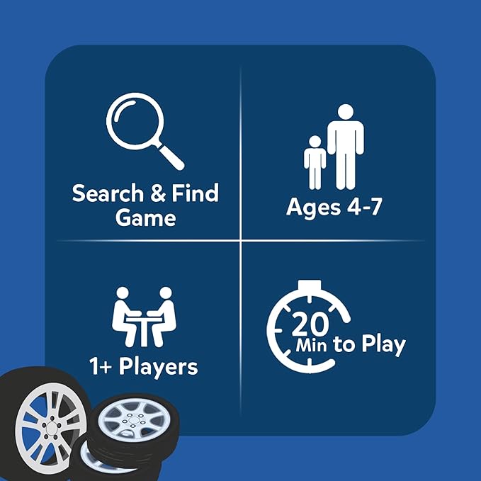 Skillmatics Scavenger Hunt Card Game - Found It Travel, Learning Toy, Educational Game Collections, Gifts for Kids, Boys, Girls and Families, for Ages 4, 5, 6, 7, Perfect for Home, School, Playdates