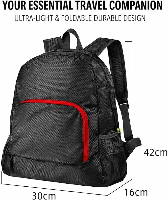 Haneulbit Foldable Backpack, Lightweight Backpack and Waterproof Backpacks for Travel and Hiking