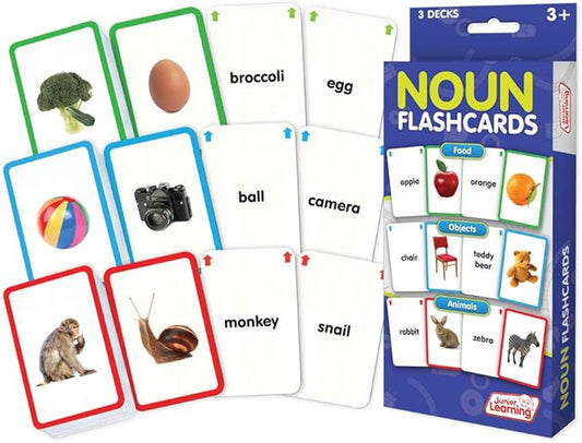 Junior Learning Noun Flash Cards