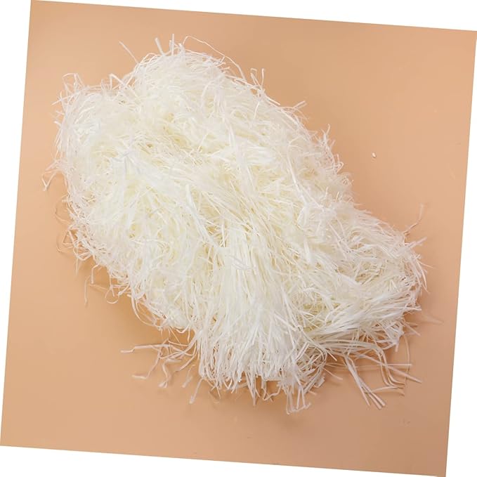 TEHAUX 100g Lightweight Cut Paper Shreds Eco-friendly Fillers for Packaging Wrapping Decor Suitable for Occasions