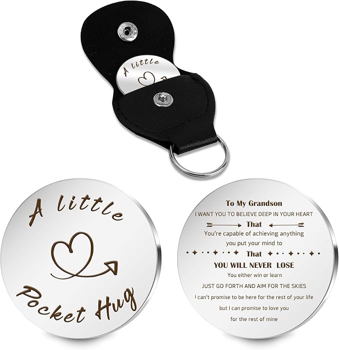 Pocket Hug Token Valentines Day Gifts For Him Graduation Gifts Back To School Gifts 2026 Eatser Basket Stuffer Keepsake