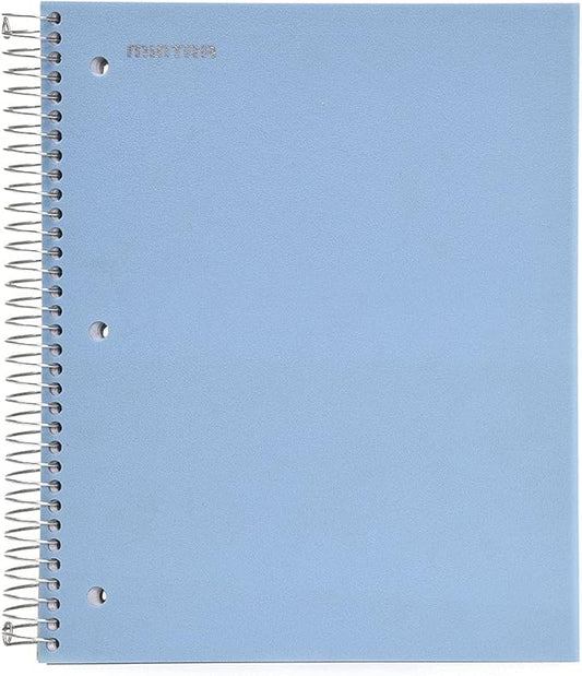 Mintra Office Durable Spiral Notebooks, 5 Subject (Arctic Ice, College Ruled 1pk)