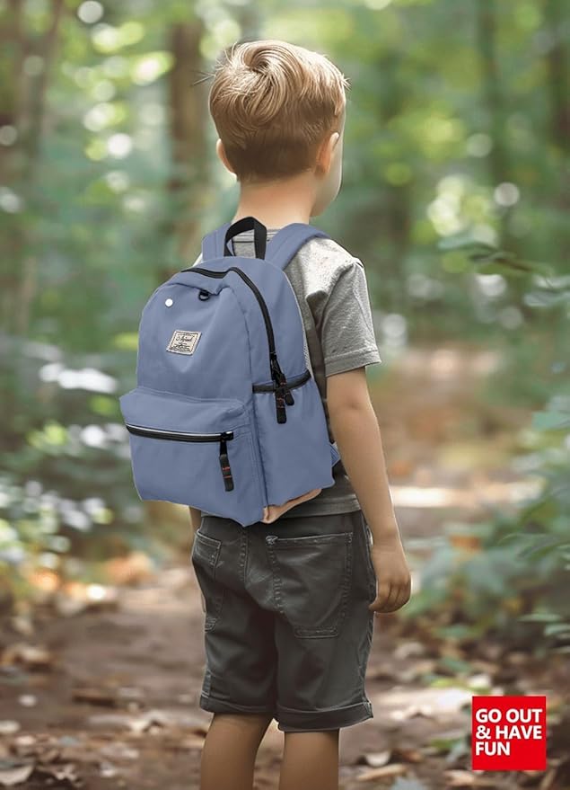 atgark Toddler Backpack for Boys 2-5: Preschool Kindergarten Backpack - 13" Daycare Backpack Fit A4 Folder