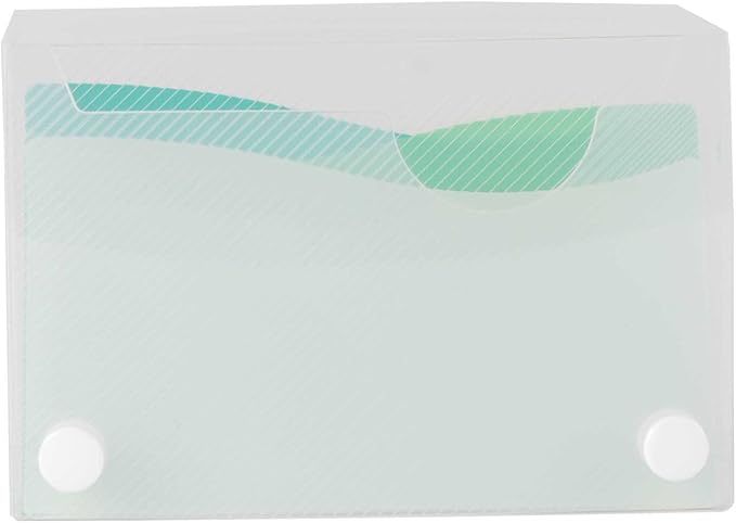 Filexec Products Wave, 3" x 5" Index Card Case, Assorted, Pack of 4 (50484-2028)