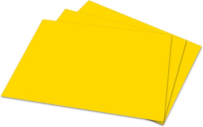 Memo Sheets, 4 X 6 Inches, 500 Sheets Per Pack. (Sun Yellow)