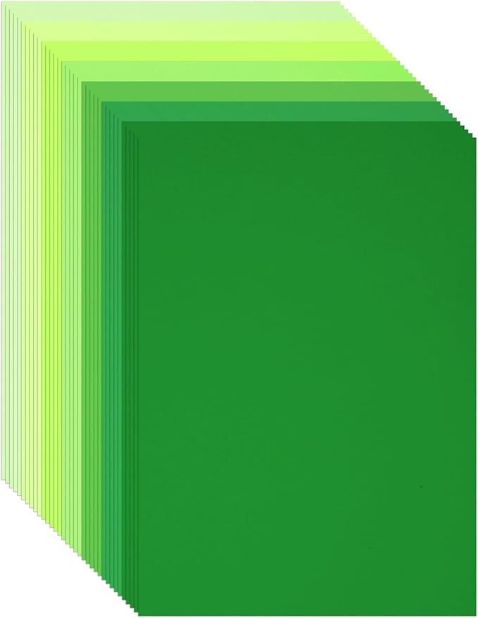 Construction Paper 8.5x11 in,70 Sheets,Set of 7 Colors 178GSM/65LB Heavyweight Construction Paper,Crafts,Arts,School Classroom Art Supplies Assorted Colors Bulk Paper