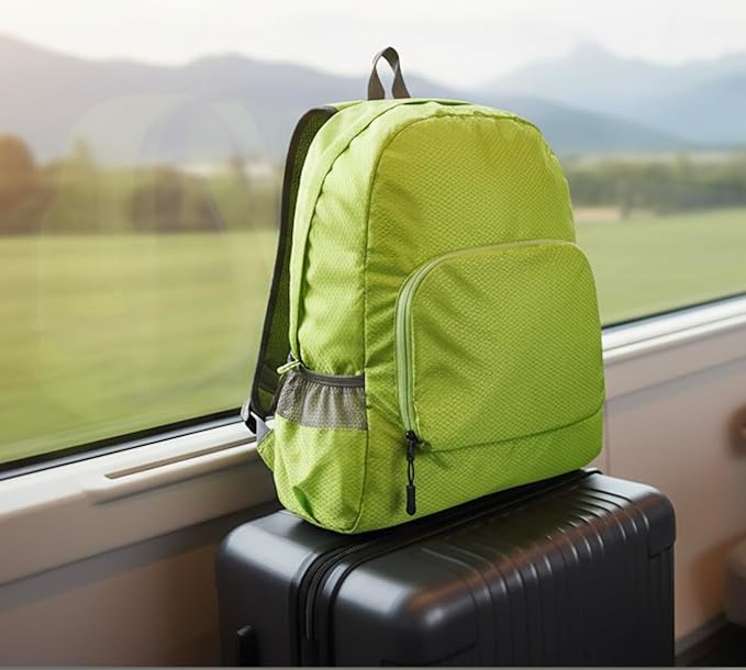 Haneulbit Foldable Backpack, Lightweight Backpack and Waterproof backpacks for Travel and Hiking