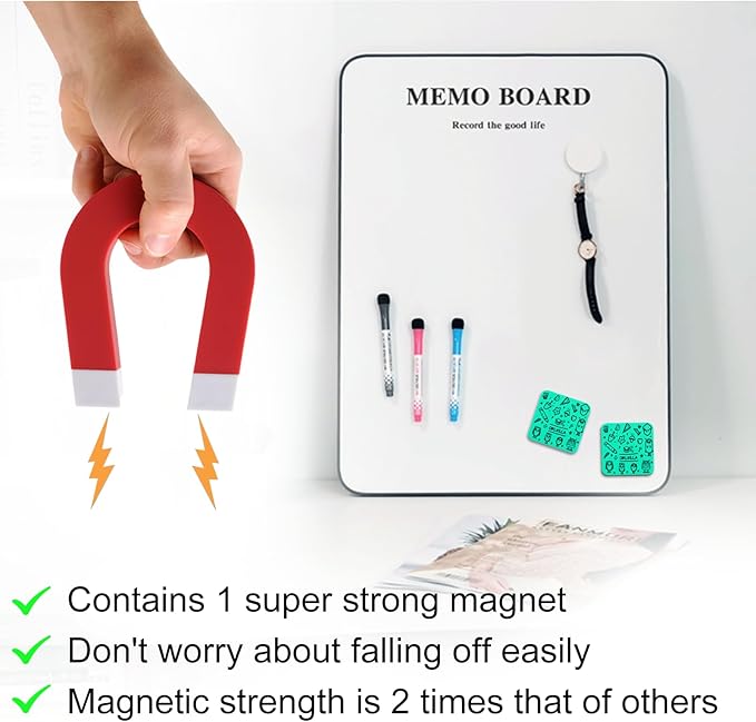 OWLKELA 30 Pack Magnetic Cyan Whiteboard Eraser, EVA Material with Felt Bottom for Cleaning Dry Erase Markers on Magnetic Soft Whiteboard, Glass Whiteboard and Dry Erase Board