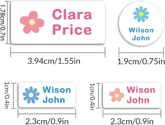 304 Personalized Daycare Labels with Name,Custom Waterproof Name Stickers,No Iron Sticker for Clothing Tags,Water Bottles,School Supplies,Personalized Name Stickers Labels for Clothes,Lunch Box