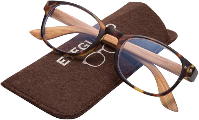 EYEGUARD Blue Light Blocking Glasses for Women Men Spring Hinge Computer Eyeglasses（4 Pack，0.0）