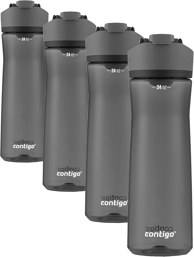 Contigo Cortland 2.0 24oz. Water Bottle with AUTOSEAL® Lid (Pack of 4)