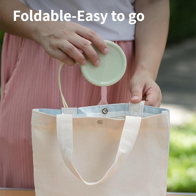 200ml Portable Silicone Folding Water Cup Heat Resistant Telescopic Collapsible Foldable Mug with Lid for Travel (Yellow)