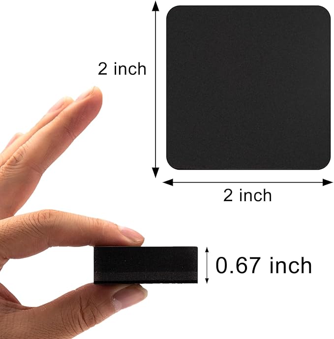 OWLKELA 30 Pack Whiteboard Eraser, Washable and Reusable Magnetic Whiteboard Eraser for Cleaning Dry Erase Markers on Magnetic Soft Whiteboard, Glass Whiteboard and Dry Erase Board