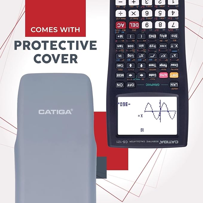 CATIGA Scientific Calculators with Graphic Functions, Graphing Calculators with Multiple Modes, Scientific Calculators for Students, High School or College Courses, Calculadora Cientifica, CS-121