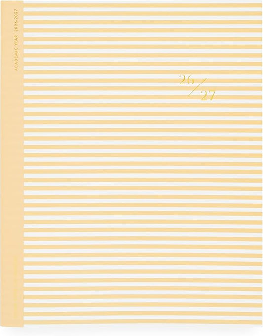 Sugar Paper Academic Planner 2026 2027, Monthly Planner for School, College and Teacher Planning, Hardcover Calendar Book with Notes Pages, Bookmarks and Elastic Band Closure