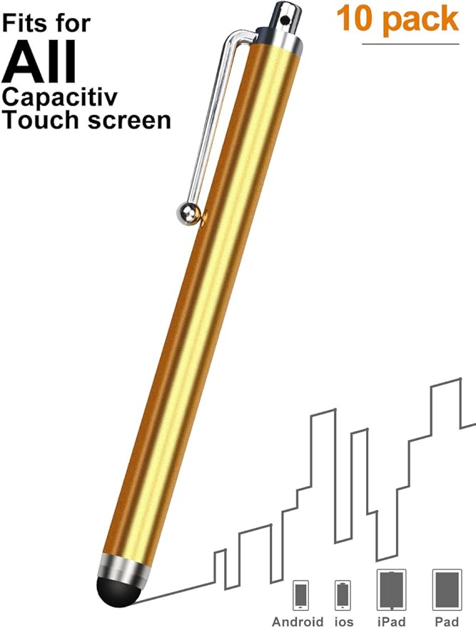 LIBERRWAY Stylus Pen 30 Pack for Universal Touch Screen Capacitive Stylus