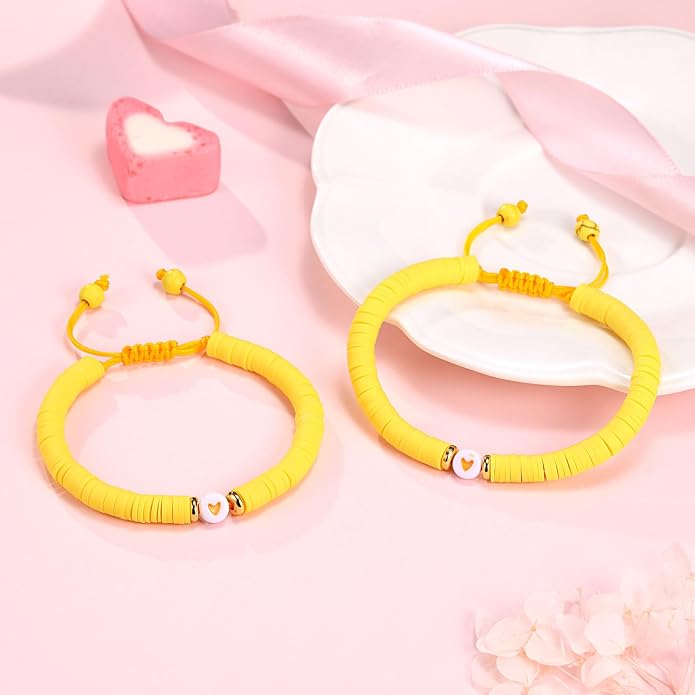 UPROMI First Day of Preschool/Kindergarten/1st Grade/2nd Grade/School Gift, Back to School Bracelet Mommy and Me Dad and Son