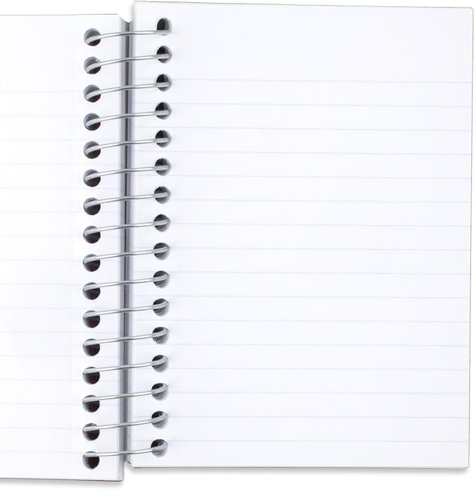 Five Star Spiral Notebook, Fat Lil' Pocket Notebook, College Ruled Paper, 200 Sheets, 5-1/2" x 3-1/2", Assorted Colors, Color Will Vary, 1 Count (45388)
