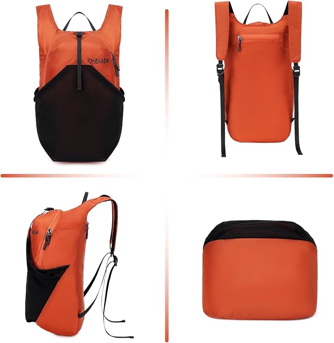 Ultra Lightweight Foldable Backpack,Water Resistant Small Packable Hiking Daypack Outdoor Camping Travel Bag