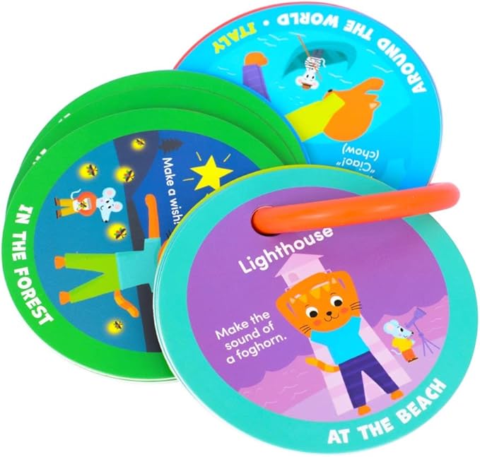 MOLLYBEE KIDS Preschool Yoga Cards for Kids, Set of 40 Poses and Activities, Beginner Yoga for Kids, Gifts for Ages 3+