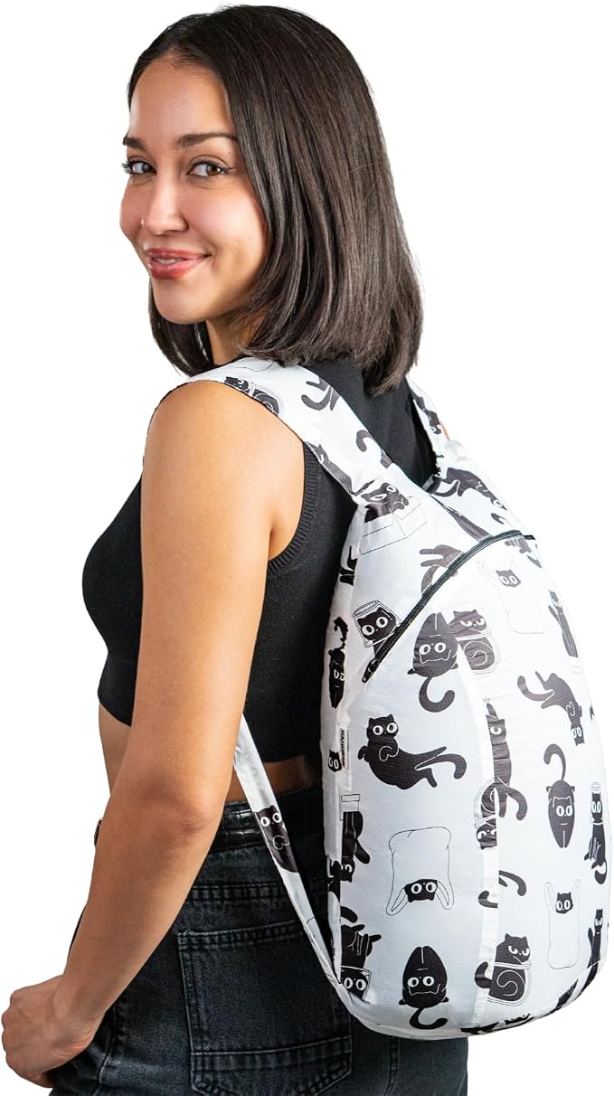 Nanobag Daypack 16L Ultralight Packable Foldable Travel Backpack for Hiking | 1.15 oz Portable Collapsible Pocket-Size with YKK Zipper and Wide Comfortable Shoulder Straps for Everyday Use and Sports