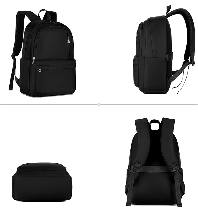 BAGOK Lightweight Nylon Backpack for Women & Men – Foldable, Large Capacity, Ideal for School, Travel & Work