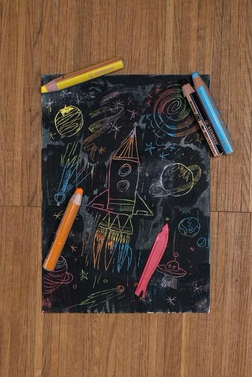 Multi-Talented Pencil - STABILO woody 3 in 1 - Pack of 5 - Dark Green